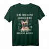Das Sind Keine Hundehaare Das Ist Frenchie Glitzer Bulldogge T-Shirt – Lustiges Hundeliebhaber Design für Frenchie & Bulldoggen Fans