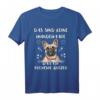 Das Sind Keine Hundehaare Das Ist Frenchie Glitzer Bulldogge T-Shirt – Lustiges Hundeliebhaber Design für Frenchie & Bulldoggen Fans