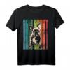 Vintage Französische Bulldogge T-Shirt - Lustiges Geschenk für Hundeliebhaber, Familie & Freunde zu Geburtstag oder Weihnachten