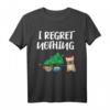 Ich bereue nichts - Lustiges Frenchie Weihnachts-T-Shirt für Bulldoggenbesitzer, Frenchie Mama & Papa Geschenk