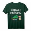 Ich bereue nichts - Lustiges Frenchie Weihnachts-T-Shirt für Bulldoggenbesitzer, Frenchie Mama & Papa Geschenk