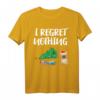 Ich bereue nichts - Lustiges Frenchie Weihnachts-T-Shirt für Bulldoggenbesitzer, Frenchie Mama & Papa Geschenk