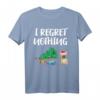 Ich bereue nichts - Lustiges Frenchie Weihnachts-T-Shirt für Bulldoggenbesitzer, Frenchie Mama & Papa Geschenk