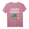 Ich bereue nichts - Lustiges Frenchie Weihnachts-T-Shirt für Bulldoggenbesitzer, Frenchie Mama & Papa Geschenk
