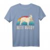 Retro Französische Bulldogge T-Shirt - Lustiges Geschenk für Hundeliebhaber, Geburtstags- und Weihnachtsidee für Familie und Freunde