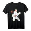Dabbing Französische Bulldogge Kleidung Frenchie Geschenk T-Shirt – Lustiges Hundeshirt für Damen, Herren & Kinder, perfekt als Geburtstags- & Weihnachtsgeschenk