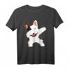 Dabbing Französische Bulldogge Kleidung Frenchie Geschenk T-Shirt – Lustiges Hundeshirt für Damen, Herren & Kinder, perfekt als Geburtstags- & Weihnachtsgeschenk