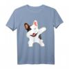 Dabbing Französische Bulldogge Kleidung Frenchie Geschenk T-Shirt – Lustiges Hundeshirt für Damen, Herren & Kinder, perfekt als Geburtstags- & Weihnachtsgeschenk
