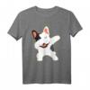 Dabbing Französische Bulldogge Kleidung Frenchie Geschenk T-Shirt – Lustiges Hundeshirt für Damen, Herren & Kinder, perfekt als Geburtstags- & Weihnachtsgeschenk
