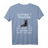 Achtung Frauchen Frenchie Französische Bulldogge T-Shirt – Lustiges Geschenk für Hundeliebhaber zu Weihnachten & Geburtstag