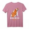 Englische Bulldogge Hunde Mama Frauchen Geschenkidee T-Shirt – Perfekt für Bulldoggenliebhaber, Züchter & Hundemütter zu Weihnachten, Geburtstags & Muttertag