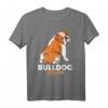 Englische Bulldogge Hunde Mama Frauchen Geschenkidee T-Shirt – Perfekt für Bulldoggenliebhaber, Züchter & Hundemütter zu Weihnachten, Geburtstags & Muttertag