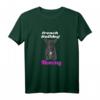 Damen Frenchie Mom T-Shirt - Klassisches Hunde Mama T-Shirt für Bulldoggen Fans & Hundehalterinnen
