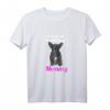 Damen Frenchie Mom T-Shirt - Klassisches Hunde Mama T-Shirt für Bulldoggen Fans & Hundehalterinnen