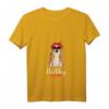 Damen Bulldoggen Pulli - English Bulldog Mom T-Shirt mit V-Ausschnitt, lustiges Geschenk für Bulldoggen-Mütter zum Muttertag