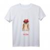Damen Bulldoggen Pulli - English Bulldog Mom T-Shirt mit V-Ausschnitt, lustiges Geschenk für Bulldoggen-Mütter zum Muttertag