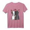 Hund Umarmung Französische Bulldogge T-Shirt - Witzige Geschenkidee für Hunde Fans & Bulldoggen Liebhaber