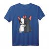Hund Umarmung Französische Bulldogge T-Shirt - Witzige Geschenkidee für Hunde Fans & Bulldoggen Liebhaber