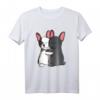 Hund Umarmung Französische Bulldogge T-Shirt - Witzige Geschenkidee für Hunde Fans & Bulldoggen Liebhaber