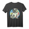 Englische Bulldogge Retro Style T-Shirt - Lustiges Geschenk für Geburtstage, Weihnachten & Tierliebhaber
