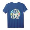 Englische Bulldogge Retro Style T-Shirt - Lustiges Geschenk für Geburtstage, Weihnachten & Tierliebhaber