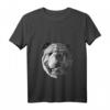 Damen T-Shirt mit V-Ausschnitt - He is Your Friend Your Partner Your Dog Englische Bulldogge Design als perfektes Geschenk für Hundeliebhaber