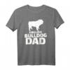 Englische Bulldogge Papa T-Shirt – Perfektes Geschenk für Hundebesitzer und Väter
