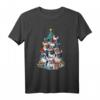 Süße französische Bulldogge Weihnachten und Weihnachtsbaum T-Shirt – Lustiges Festtagsdesign für Bulldoggen-Fans, Familie & Freunde