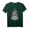 Süße französische Bulldogge Weihnachten und Weihnachtsbaum T-Shirt – Lustiges Festtagsdesign für Bulldoggen-Fans, Familie & Freunde