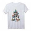 Süße französische Bulldogge Weihnachten und Weihnachtsbaum T-Shirt – Lustiges Festtagsdesign für Bulldoggen-Fans, Familie & Freunde