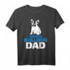 Herren Französische Bulldogge Papa T-Shirt - Klassisch geschnitten, doppelt genähter Saum für Hundebesitzer & Papas
