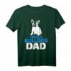 Herren Französische Bulldogge Papa T-Shirt - Klassisch geschnitten, doppelt genähter Saum für Hundebesitzer & Papas