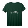 Frenchie EKG Herzschlag T-Shirt für Französische Bulldogge - Perfektes Geschenk für Hundeliebhaber, Herrchen & Frauchen