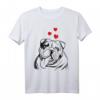 Englische Bulldogge Liebe Frauchen T-Shirt – Lustiges Hunde-Motiv Geschenkidee für Bulldoggen-Fans, Hundeliebhaber & Gassi-Geher