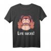 Witziges 'Life Sucks' Bulldogge T-Shirt – Humorvolles Geschenk für Frustrierte, Freunde & Familie