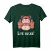 Witziges 'Life Sucks' Bulldogge T-Shirt – Humorvolles Geschenk für Frustrierte, Freunde & Familie