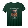 Lustiges Französische Bulldogge T-Shirt mit Spruch - Perfekt für Morgenmuffel, Langschläfer und Hunde-Liebhaber