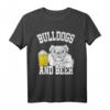 Lustiges Bulldoggen Bier T-Shirt - Perfektes Geschenk für Bulldoggenliebhaber, Bierfans & Hundezubehör für Weihnachten & Geburtstag