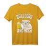 Lustiges Bulldoggen Bier T-Shirt - Perfektes Geschenk für Bulldoggenliebhaber, Bierfans & Hundezubehör für Weihnachten & Geburtstag
