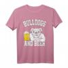 Lustiges Bulldoggen Bier T-Shirt - Perfektes Geschenk für Bulldoggenliebhaber, Bierfans & Hundezubehör für Weihnachten & Geburtstag