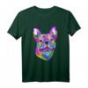Französische Bulldogge, bemalt, künstlerisches Hund T-Shirt – Perfektes Geschenk für Bulldoggen-Fans und Hundeliebhaber