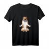 Damen Yoga Hund T-Shirt mit Englischer Bulldogge – Perfektes Geschenk für Hundeliebhaberinnen und Meditationsfans