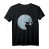 Englische Bulldogge Vollmond Hund Liebe Natur T-Shirt – Perfektes Geschenk für Hundebesitzer und Bulldoggenliebhaber