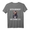 Französische Bulldogge Guten Morgen T-Shirt – Lustiges Ironisches Kaffee Spruch-Shirt für Morgenmuffel