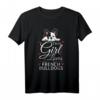 Damen French Bulldog T-Shirt - This Girl Loves French Bulldogs, Perfektes Geschenk für Bulldoggen Liebhaber zu Geburtstagen & Weihnachten