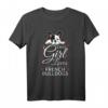Damen French Bulldog T-Shirt - This Girl Loves French Bulldogs, Perfektes Geschenk für Bulldoggen Liebhaber zu Geburtstagen & Weihnachten