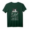 Damen French Bulldog T-Shirt - This Girl Loves French Bulldogs, Perfektes Geschenk für Bulldoggen Liebhaber zu Geburtstagen & Weihnachten