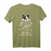 Damen French Bulldog T-Shirt - This Girl Loves French Bulldogs, Perfektes Geschenk für Bulldoggen Liebhaber zu Geburtstagen & Weihnachten