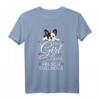 Damen French Bulldog T-Shirt - This Girl Loves French Bulldogs, Perfektes Geschenk für Bulldoggen Liebhaber zu Geburtstagen & Weihnachten