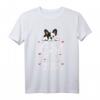 Damen French Bulldog T-Shirt - This Girl Loves French Bulldogs, Perfektes Geschenk für Bulldoggen Liebhaber zu Geburtstagen & Weihnachten